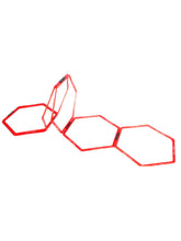Escalera de agilidad hexagonal